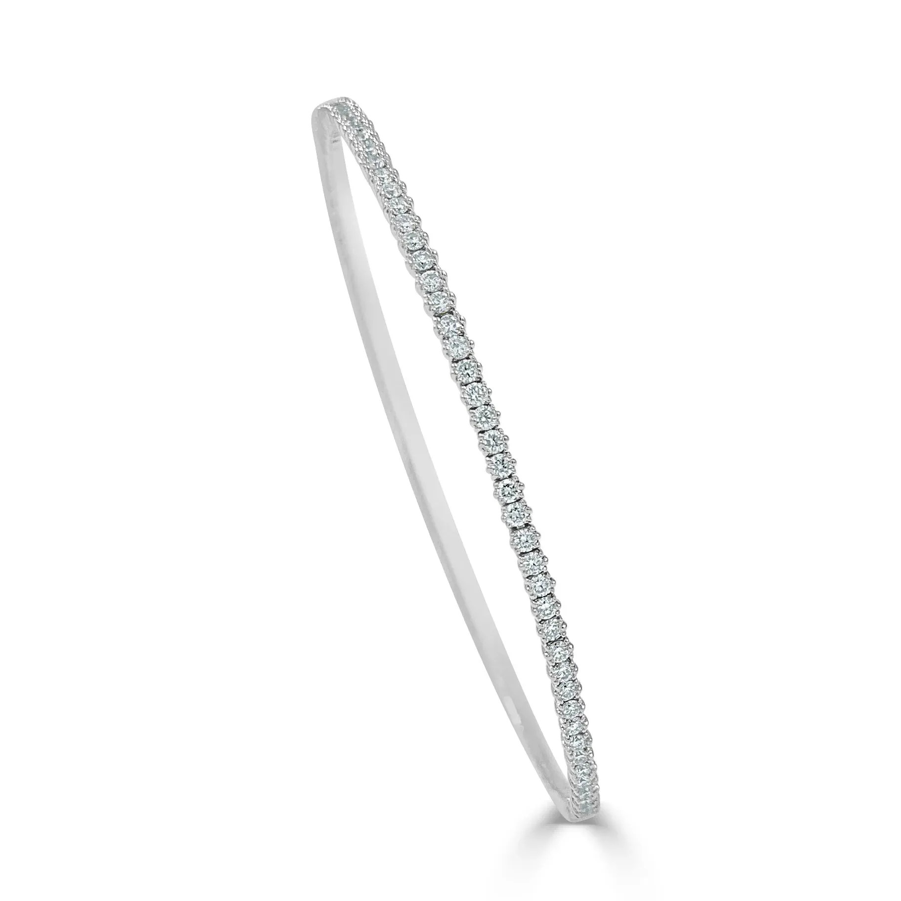 14KW Flexible Diamond Bangle