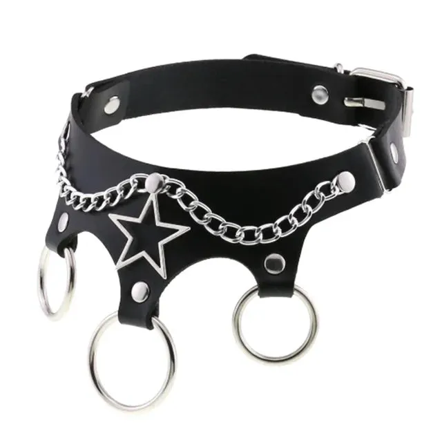 1Pc Y2K Women Cosplay and Gothic Chokers