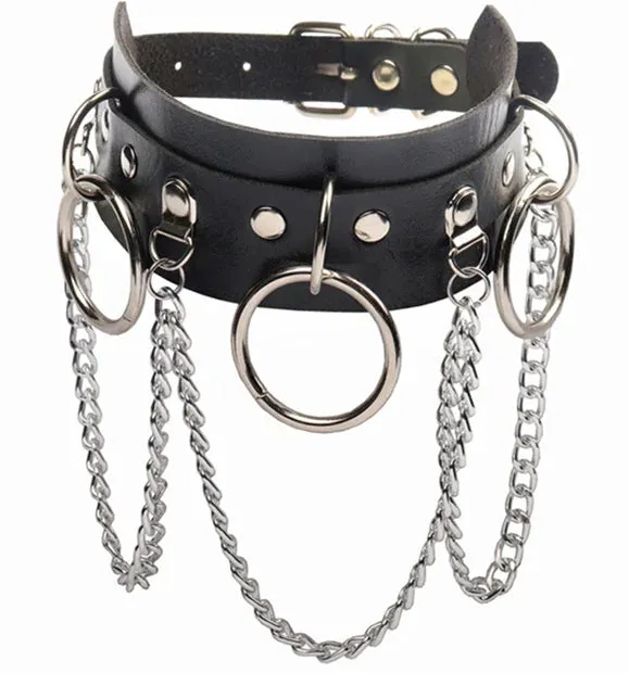 1Pc Y2K Women Cosplay and Gothic Chokers