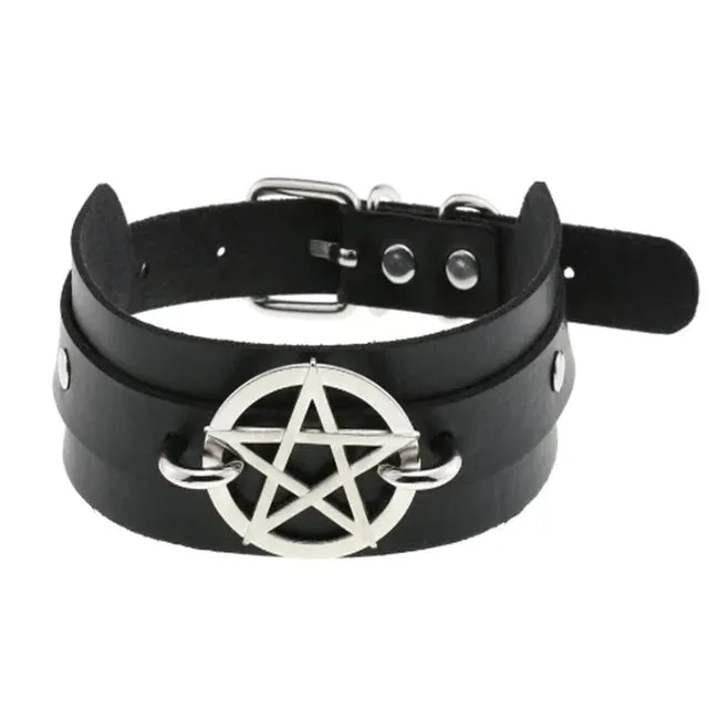 1Pc Y2K Women Cosplay and Gothic Chokers