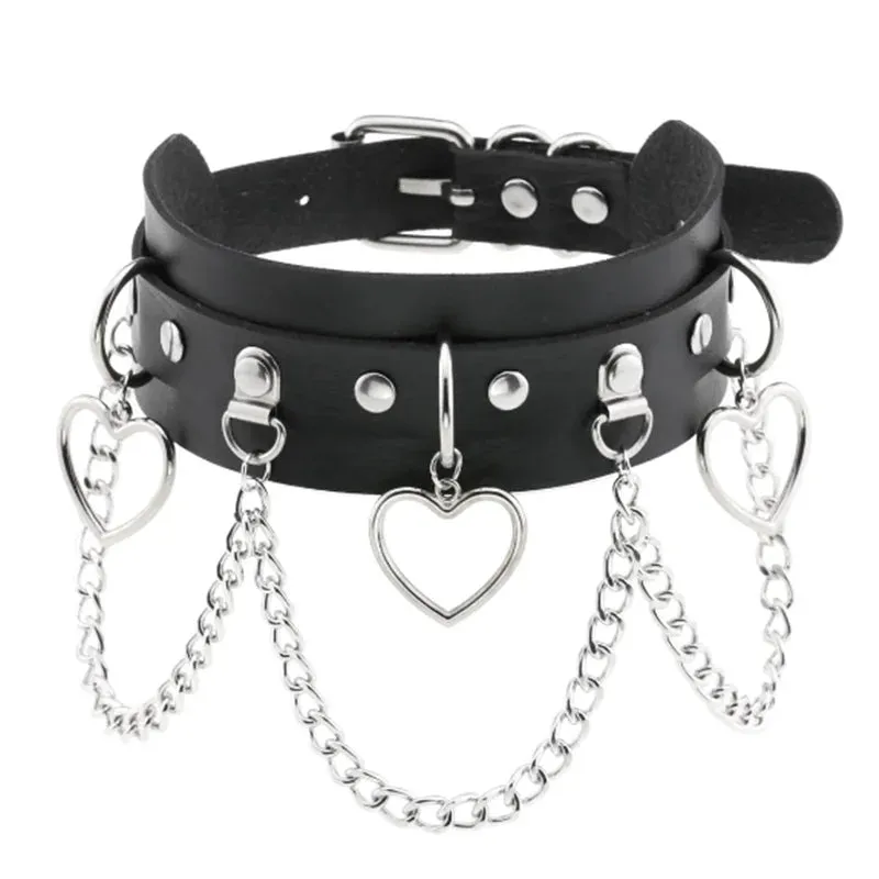 1Pc Y2K Women Cosplay and Gothic Chokers