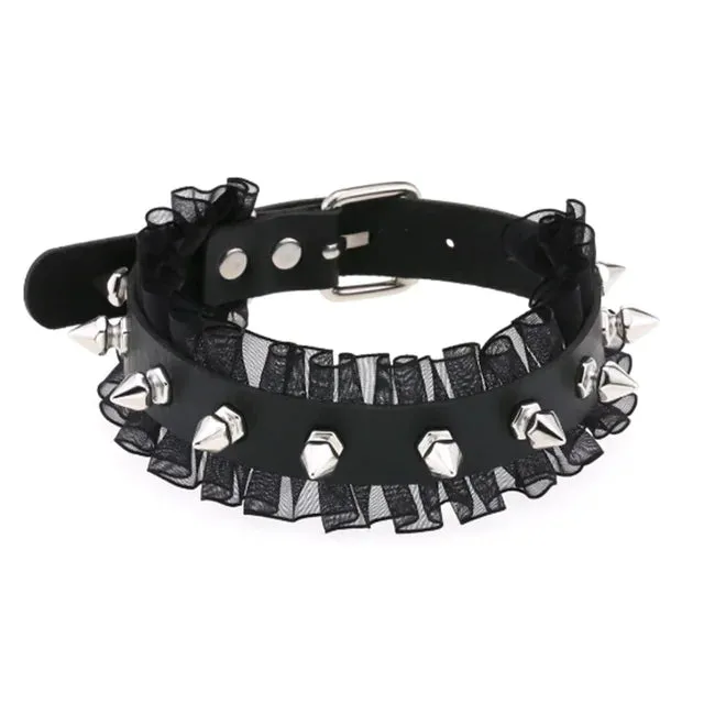 1Pc Y2K Women Cosplay and Gothic Chokers