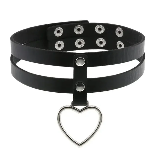 1Pc Y2K Women Cosplay and Gothic Chokers