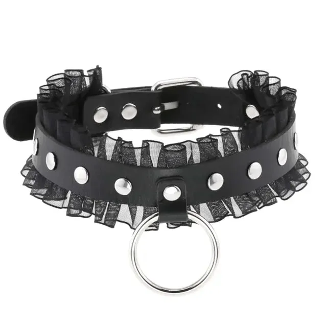 1Pc Y2K Women Cosplay and Gothic Chokers