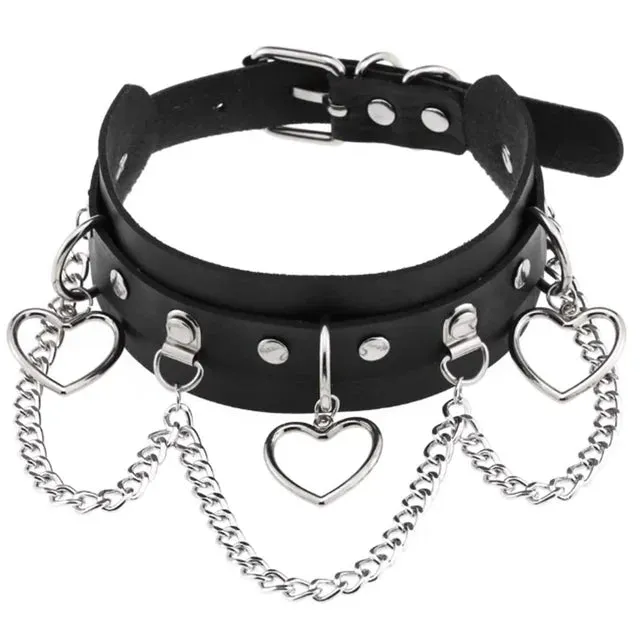 1Pc Y2K Women Cosplay and Gothic Chokers