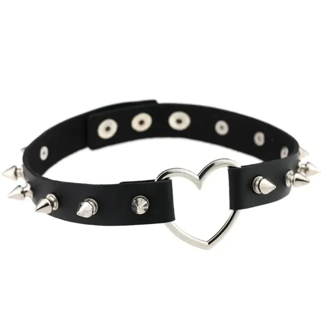 1Pc Y2K Women Cosplay and Gothic Chokers