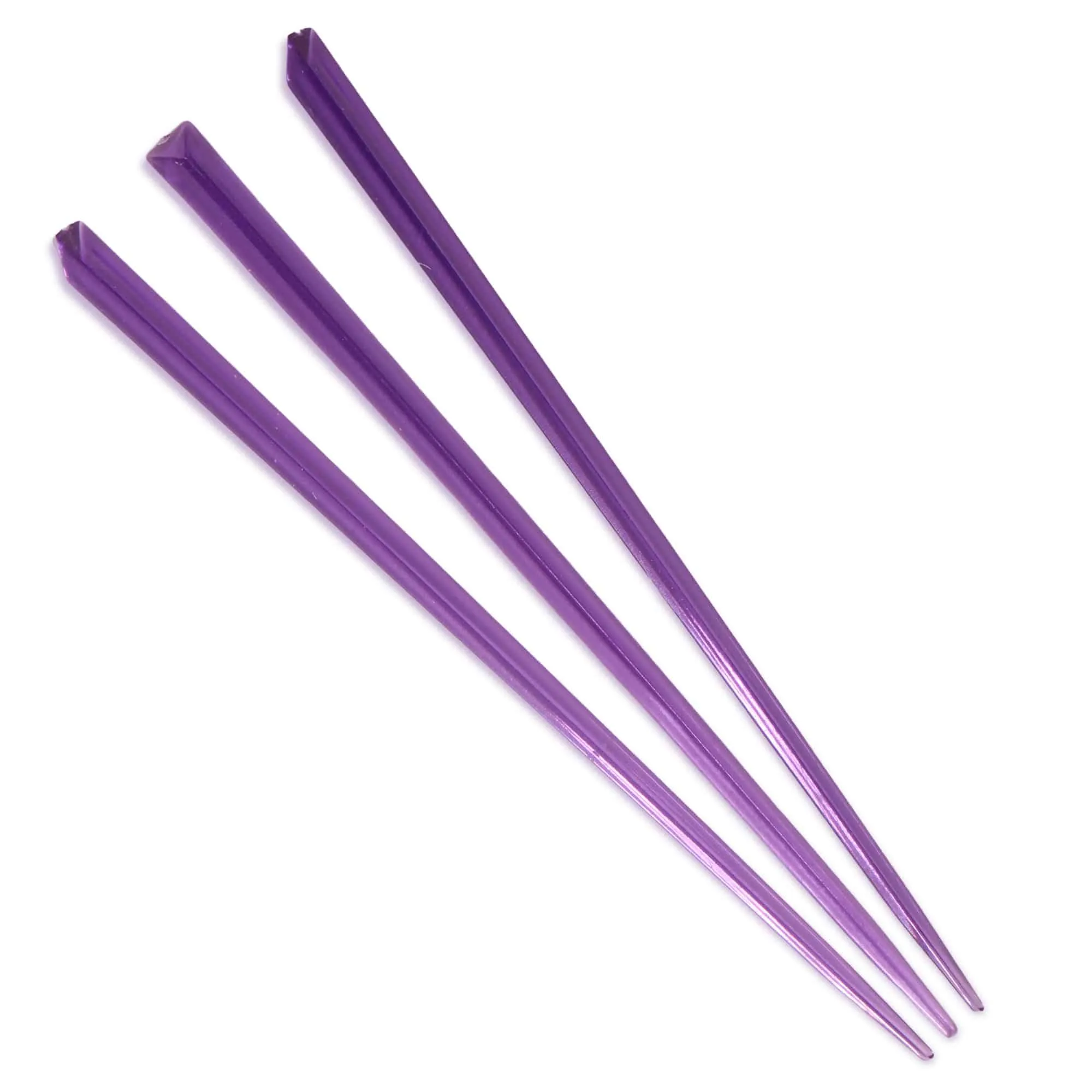 3.5" Triangular Prism Plastic Cocktail Picks