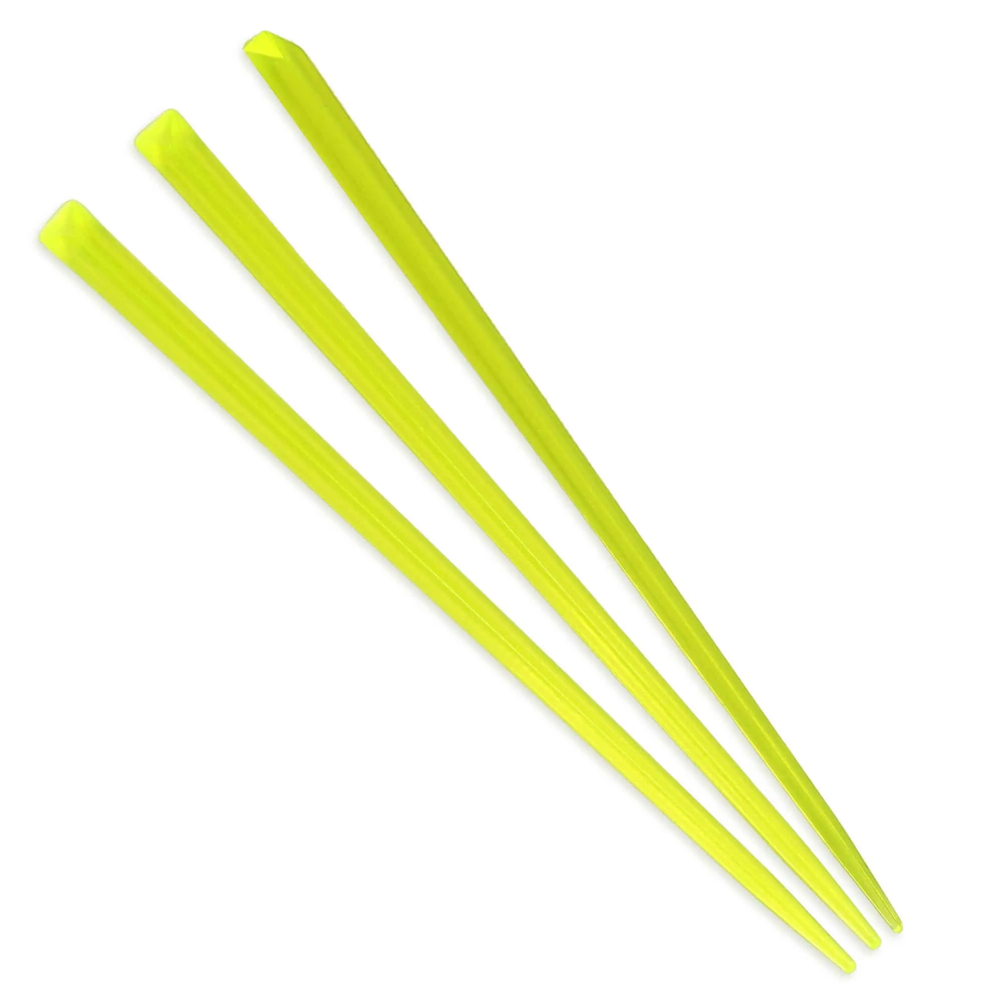 3.5" Triangular Prism Plastic Cocktail Picks