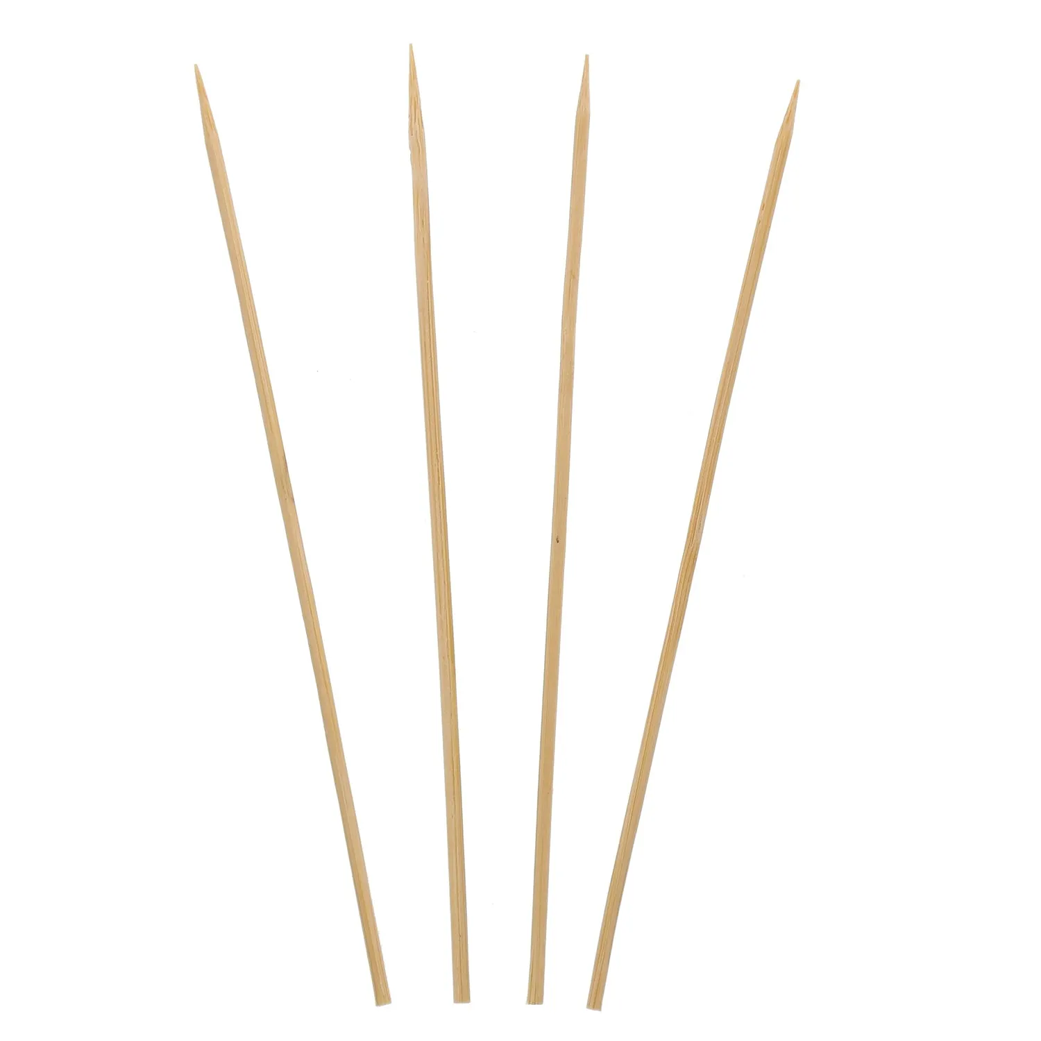 8" Round Bamboo Skewers, Case of 19,200