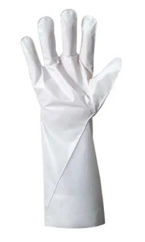 Ansell Size 10 White Barrier 380 - 410 mm Non-Woven Lined 2.5 mil Five Layer Laminated Film Hand Specific Chemical Resistant Gloves