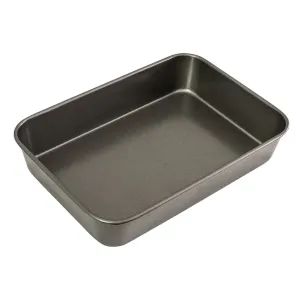 Bakemaster - Large Deep Roasting Pan, 39 X 28 X 7cm- Non-stick
