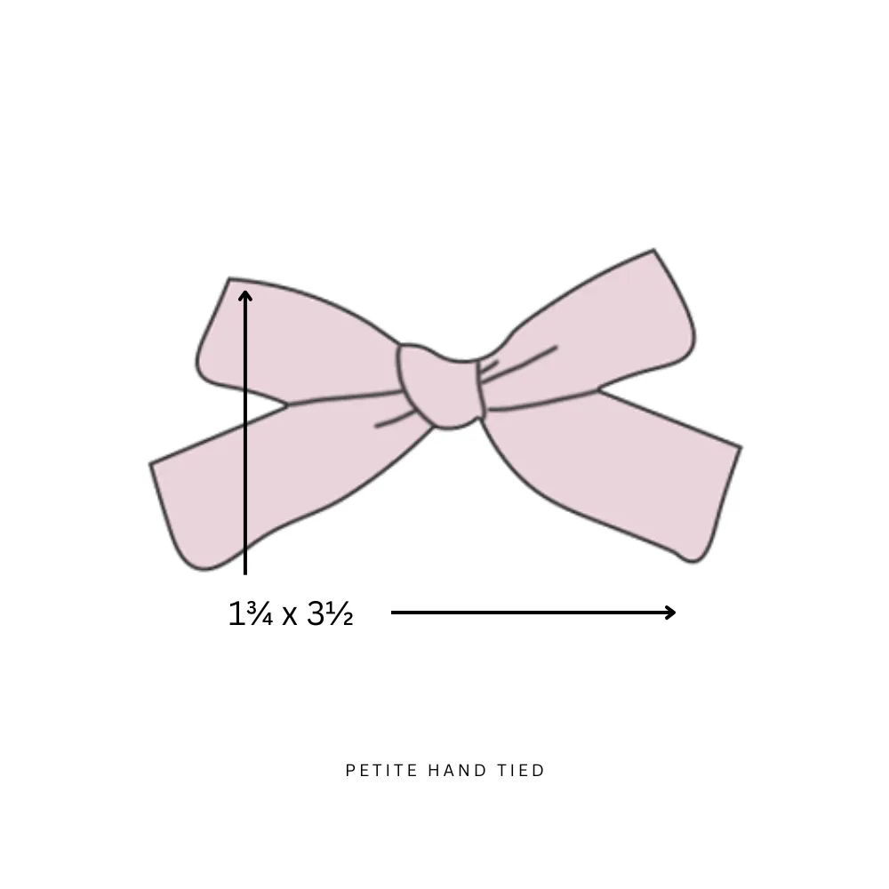 Ballet Rose | Petite Hand-Tied Bow