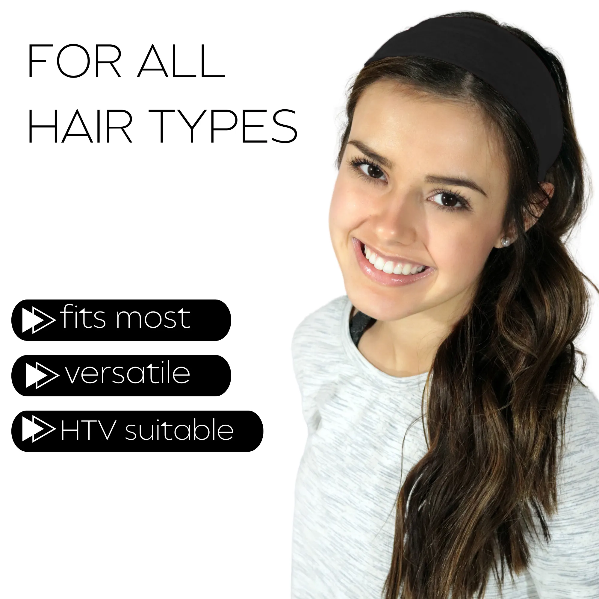 Basic Cotton Headbands - 6 Pack
