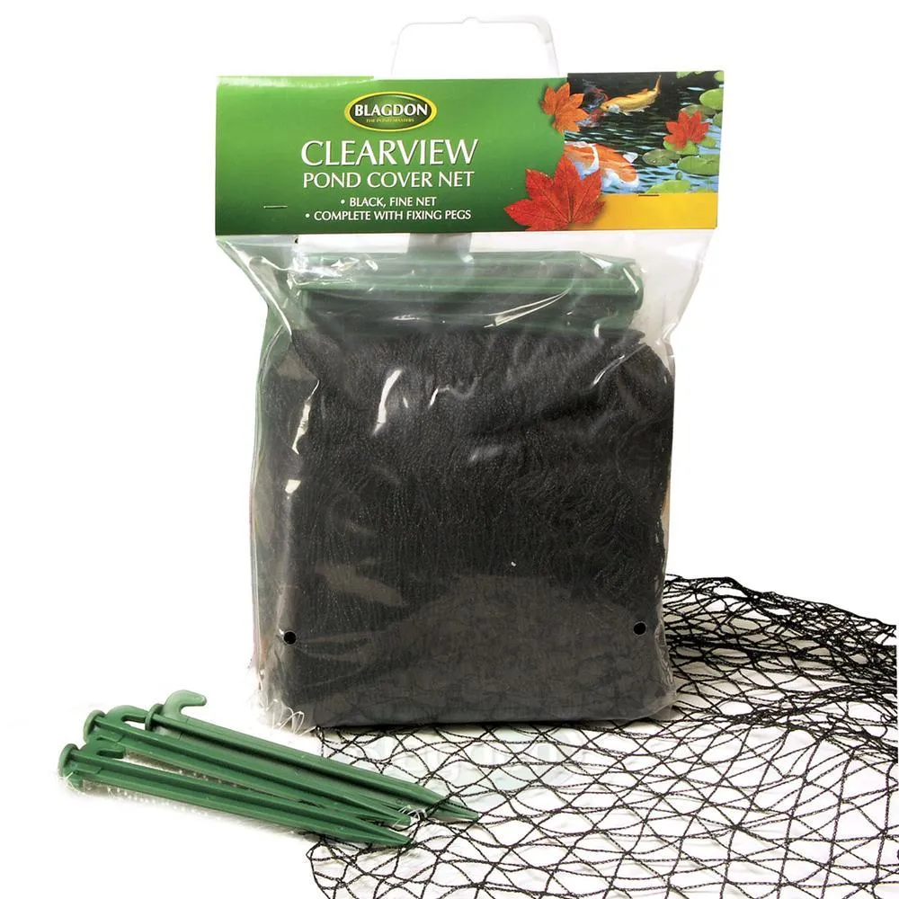 Blagdon Clearview Cover Net - 6x4m- Fine Black