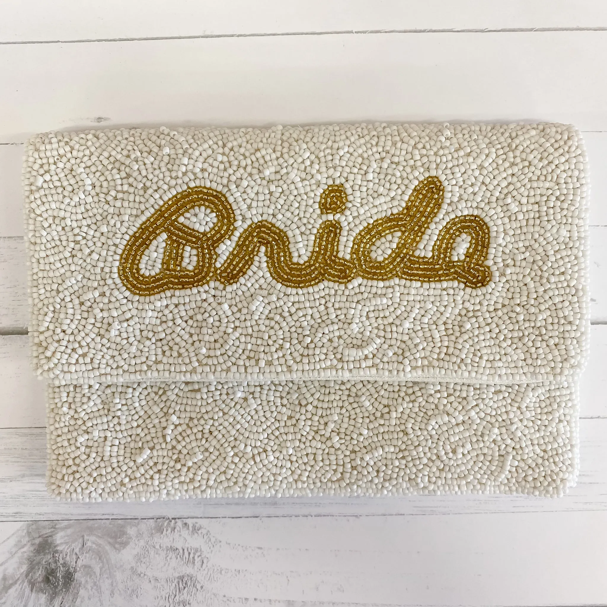 Bride Beaded Mini Crossbody