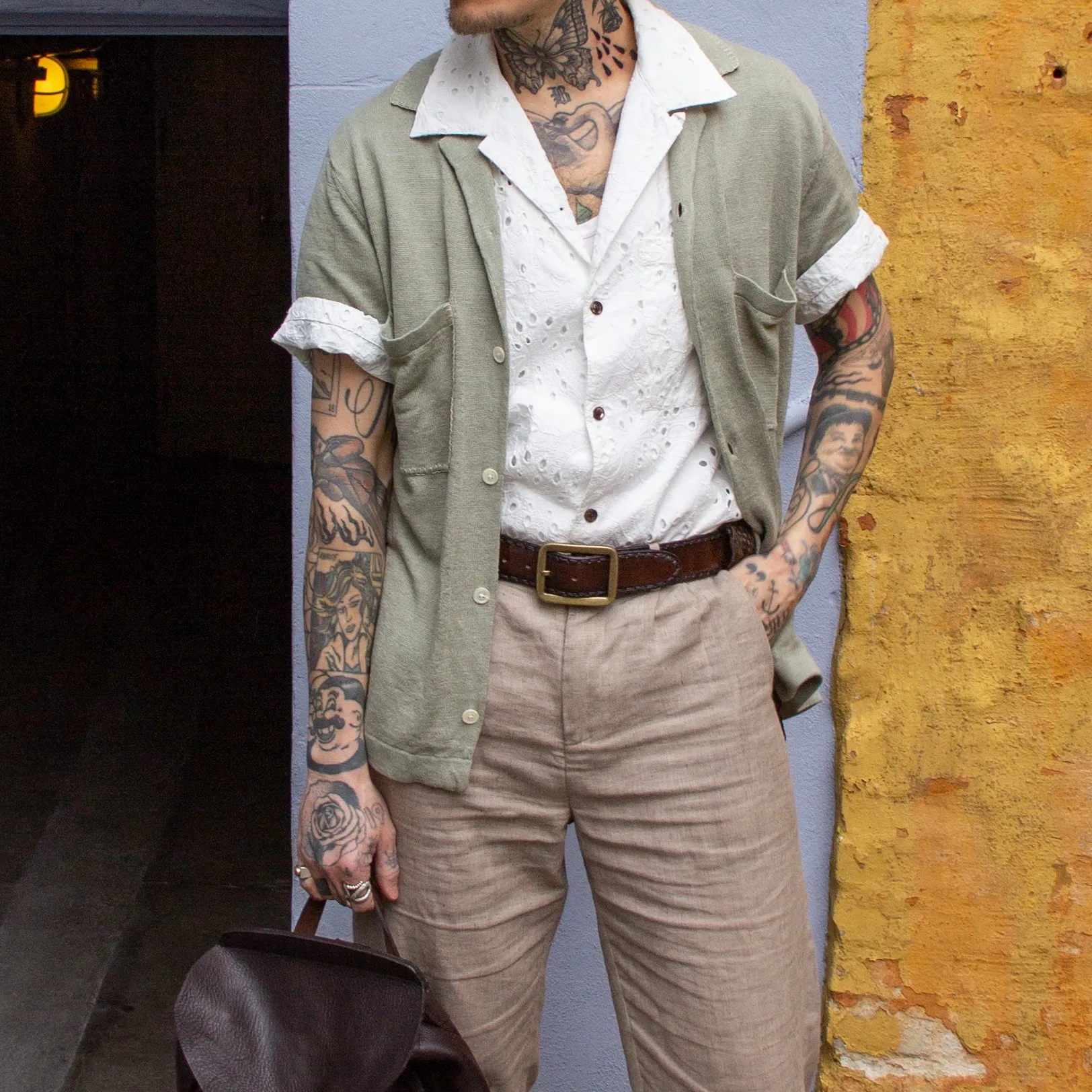 Bright Shoemakers, Gunslinger Belt, Bottle Green