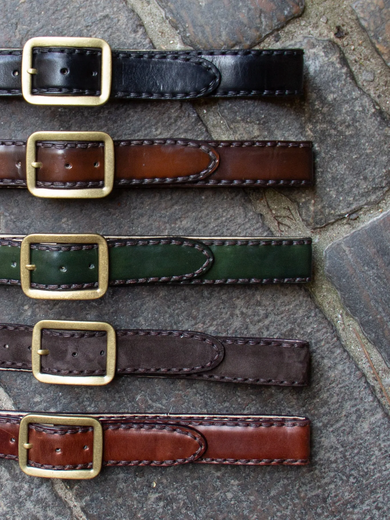 Bright Shoemakers, Gunslinger Belt, Bottle Green