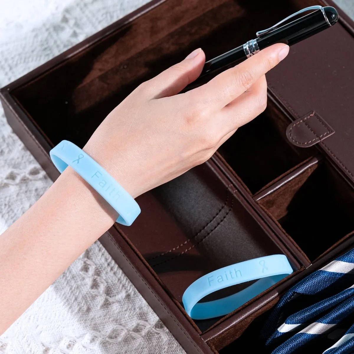 Child Prostate Cancer Silicone Bracelet Wristbands