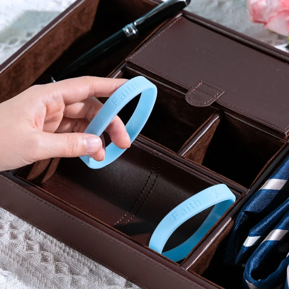 Child Prostate Cancer Silicone Bracelet Wristbands