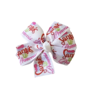 Christmas Hair Accessories - Chica Hair Bow - Santas Princess
