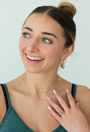 Cool In Color Choker Necklace