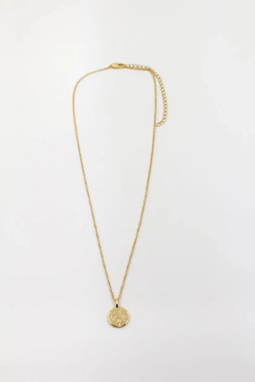 Dainty Blossoms Pendant Necklace