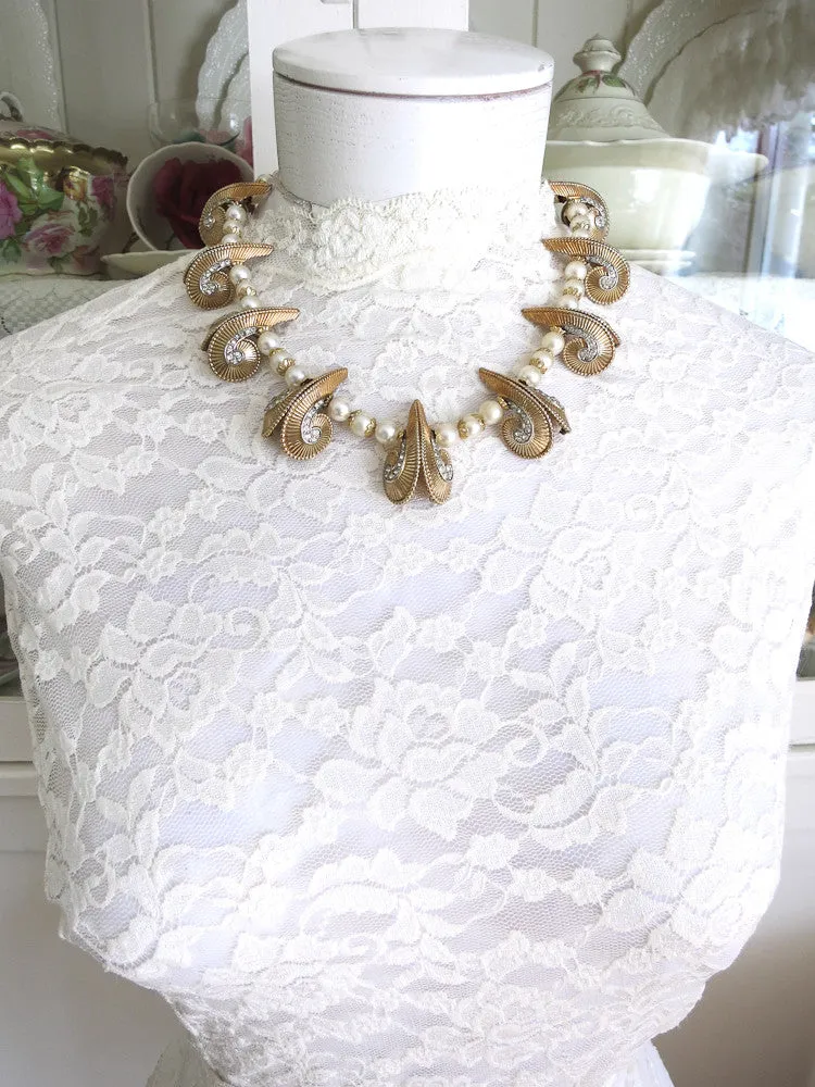 Egyptian Pearl Necklace