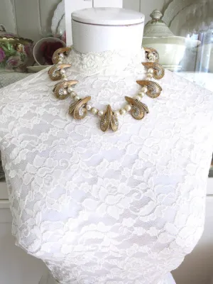 Egyptian Pearl Necklace