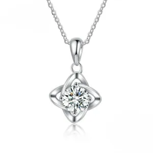 Elegant Moissanite Pendant Necklace