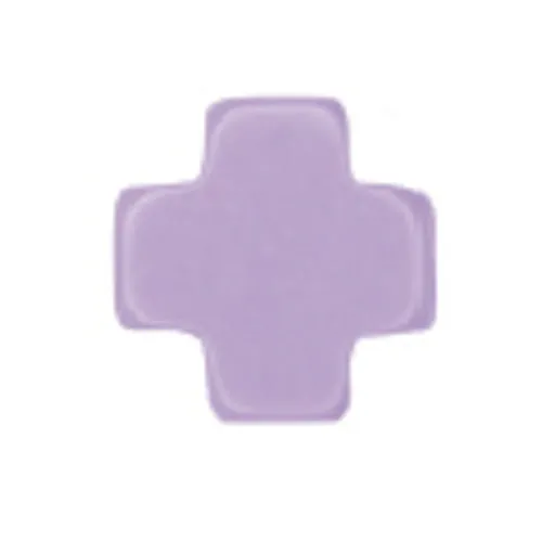 enewton 5.5" egirl Signature Cross Small Gold Pattern 2mm Bead Bracelet Purple