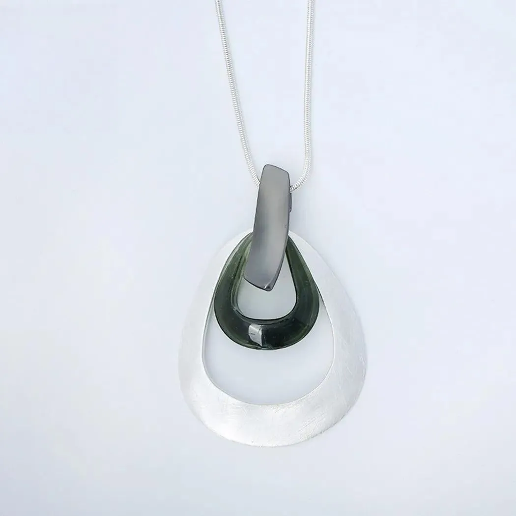 Fashion Geometric Necklace Neck Chokers with Suspension Pendants