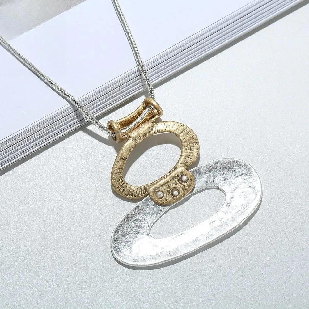 Fashion Jewelry Long Necklace for Women Chunky Necklaces & Pendants Chokers