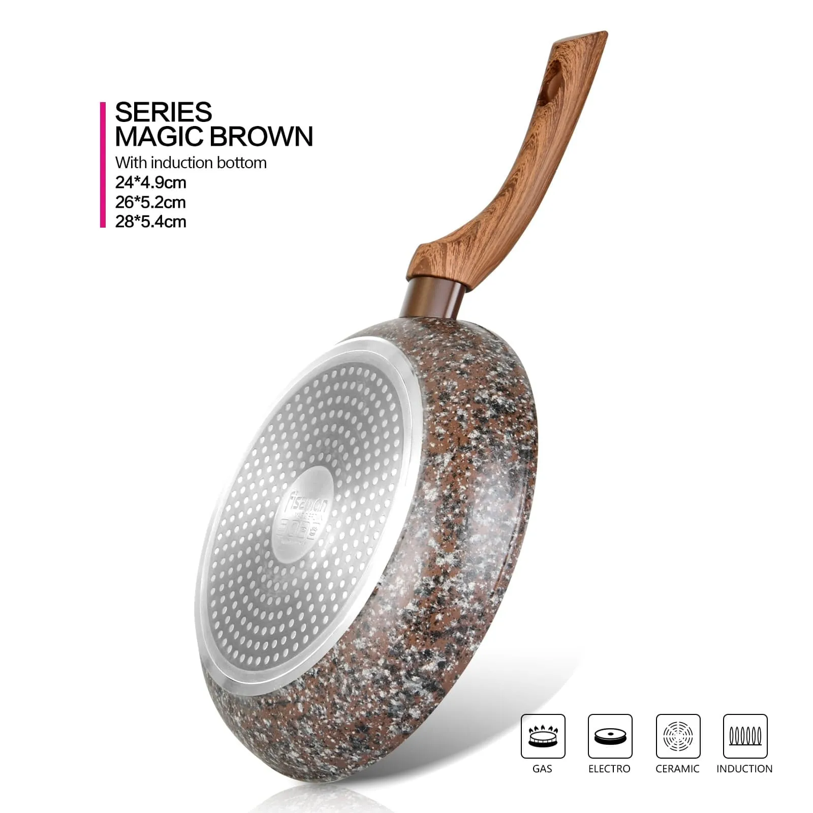 Fissman Frying Pan With Induction Bottom Multicolour 28cm