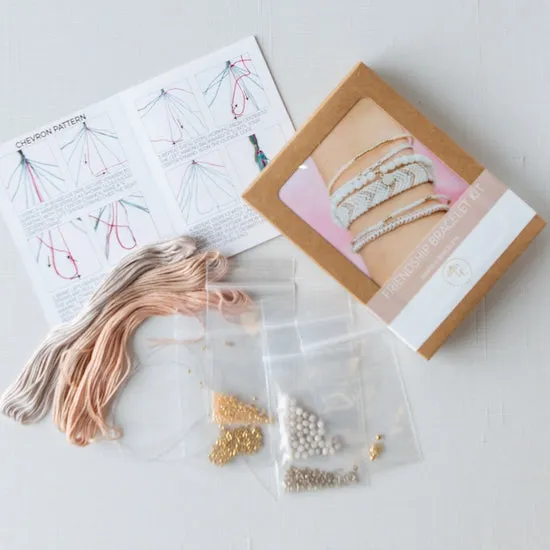 Friendship Bracelet Kit | Blush - FINAL SALE