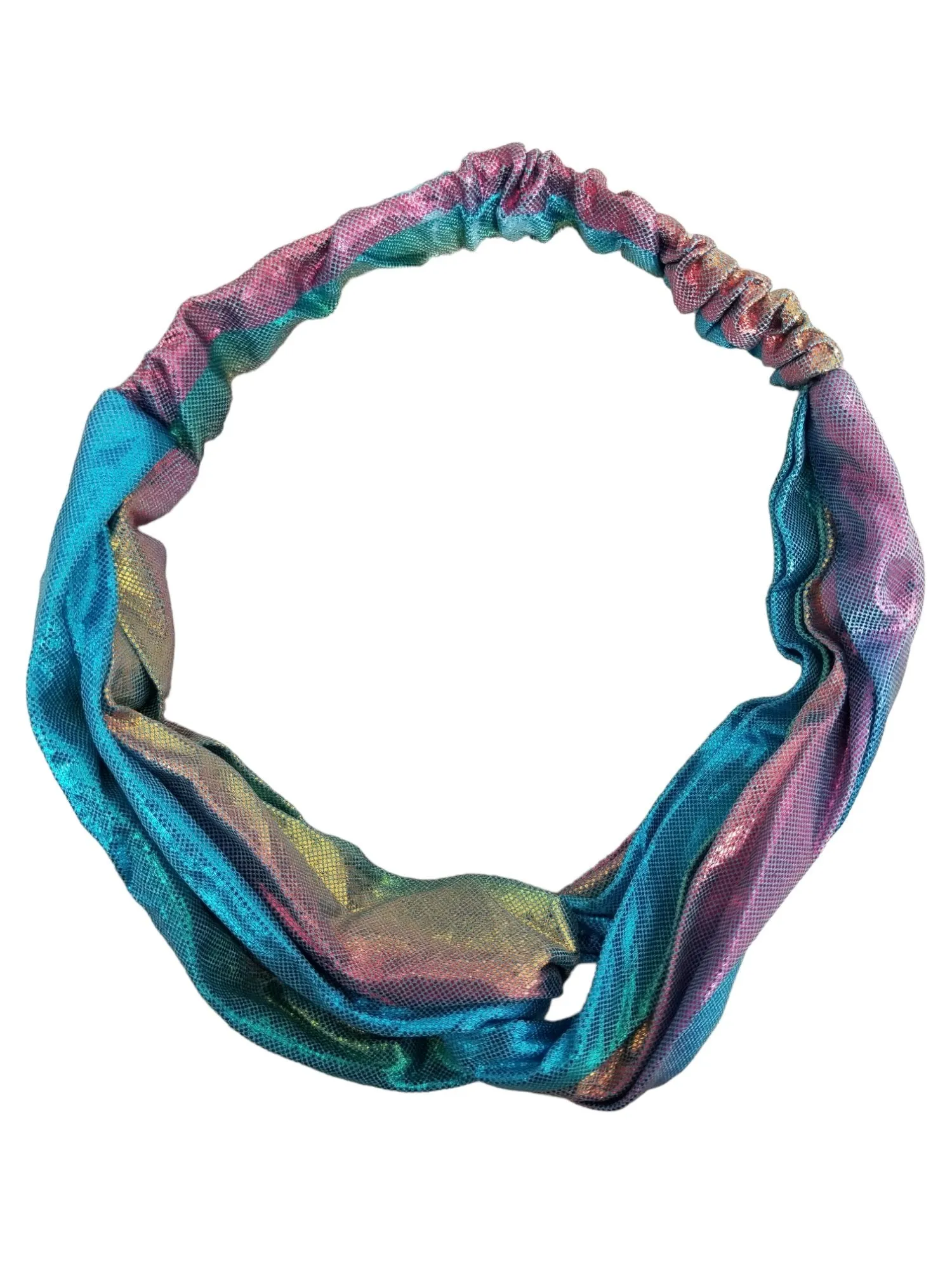 Frog Sac Metallic Mermaid Knot Headbands