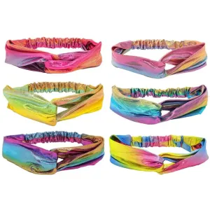 Frog Sac Metallic Mermaid Knot Headbands