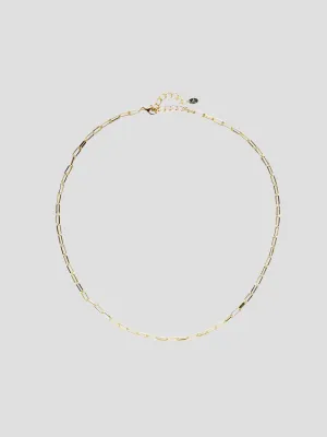 Gold Dainty Link Necklace