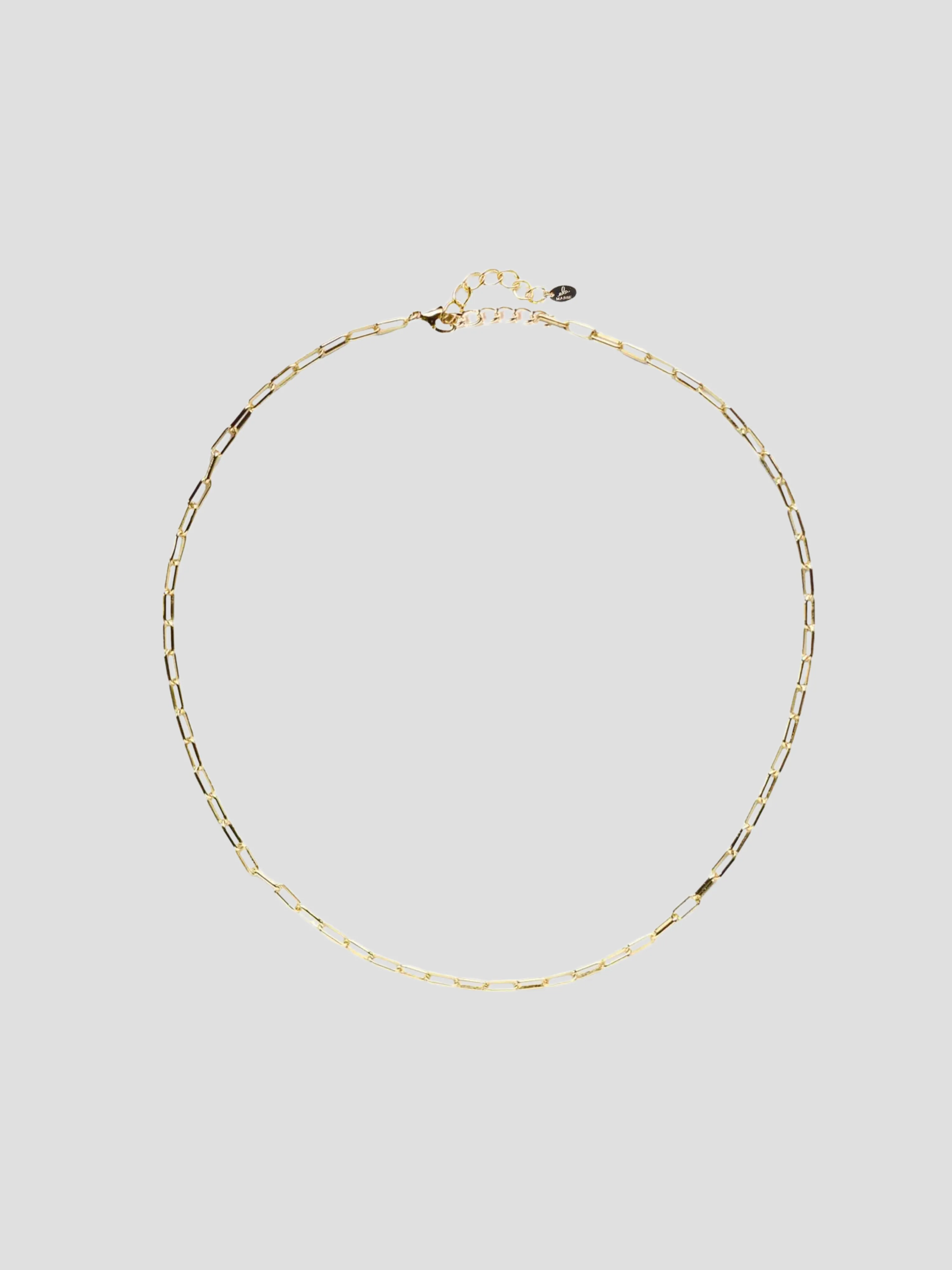 Gold Dainty Link Necklace