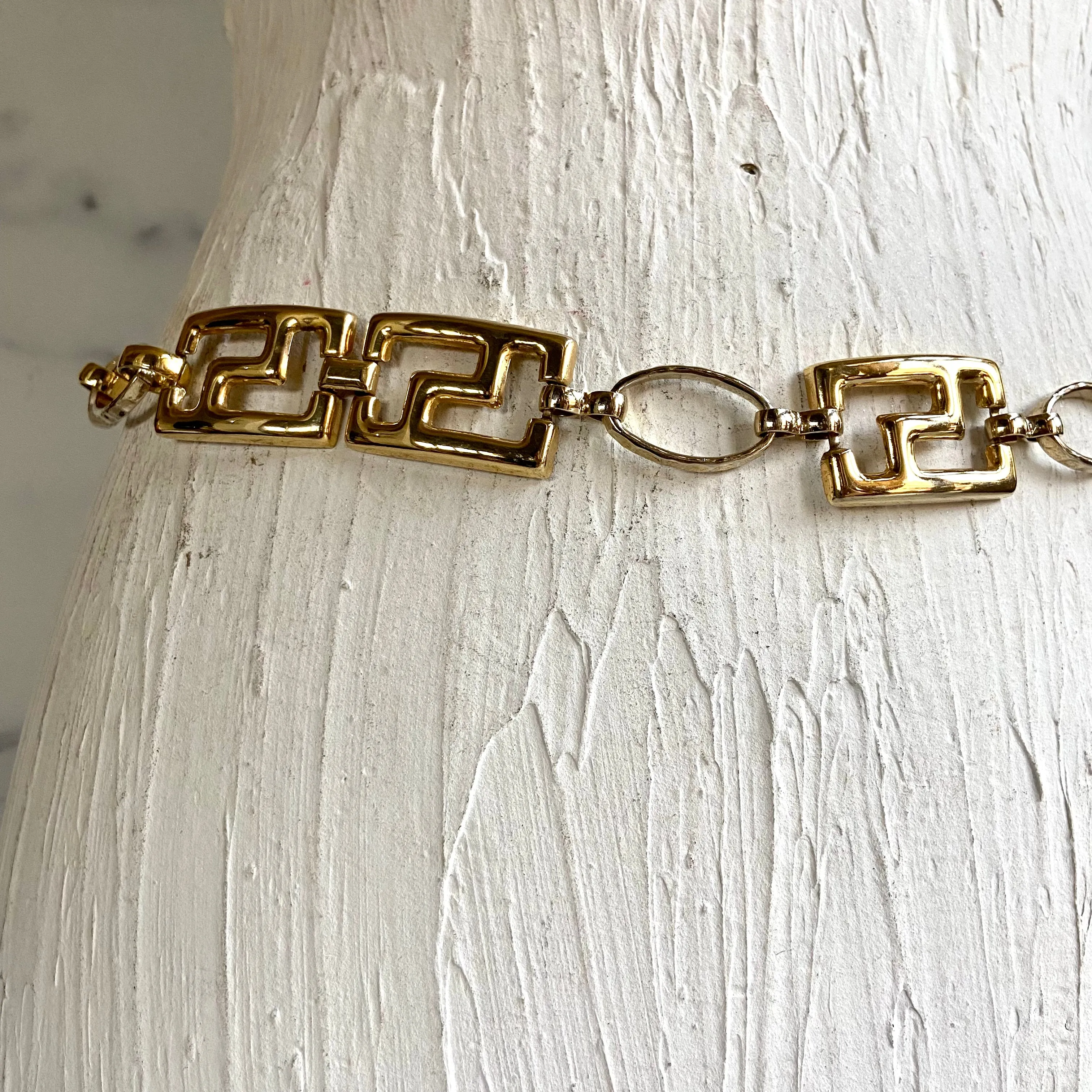 Gold waist chain belt