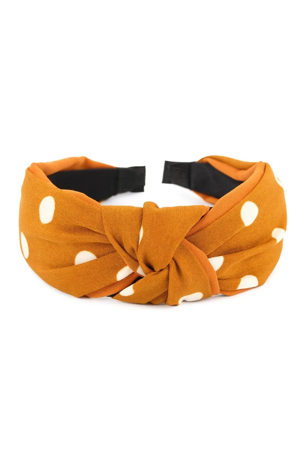 Hdh2365 - Polka Dots Tied Hair Band