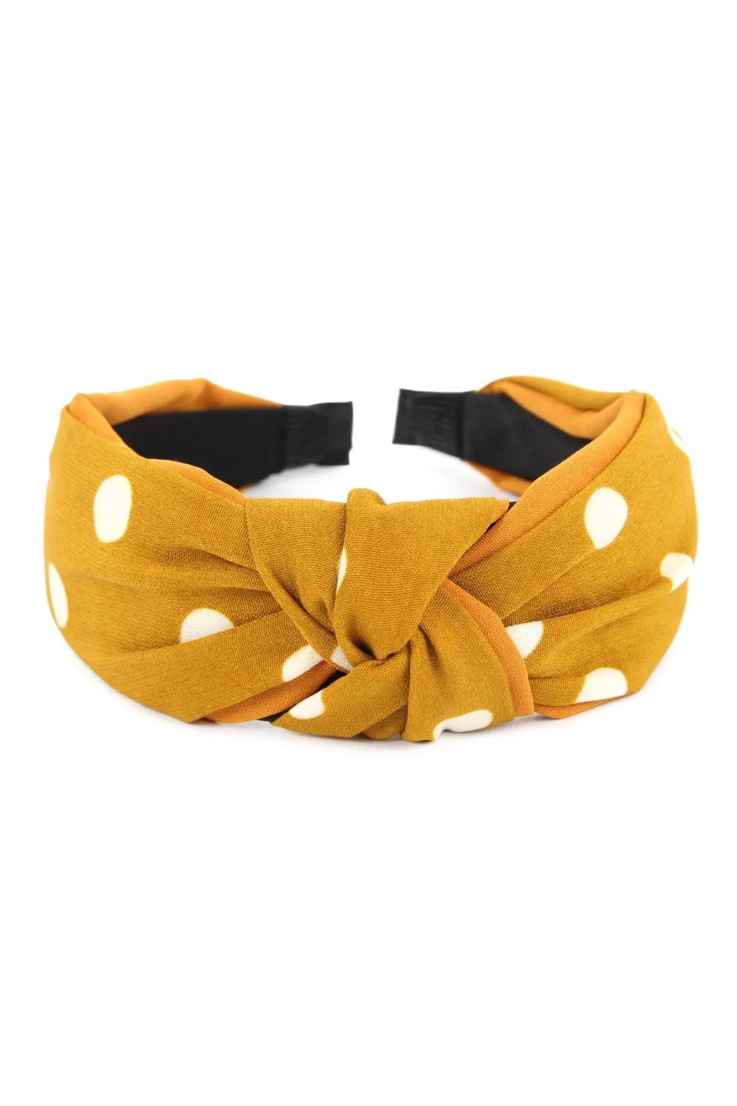 Hdh2365 - Polka Dots Tied Hair Band