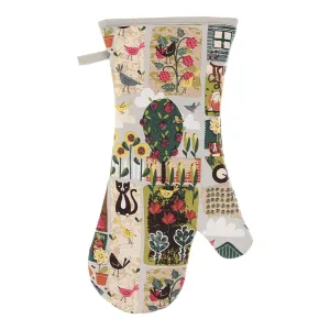Home Grown Luxury Cotton Gauntlet Oven Mitt