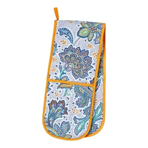 Italian Paisley Luxury Cotton Double Oven Glove