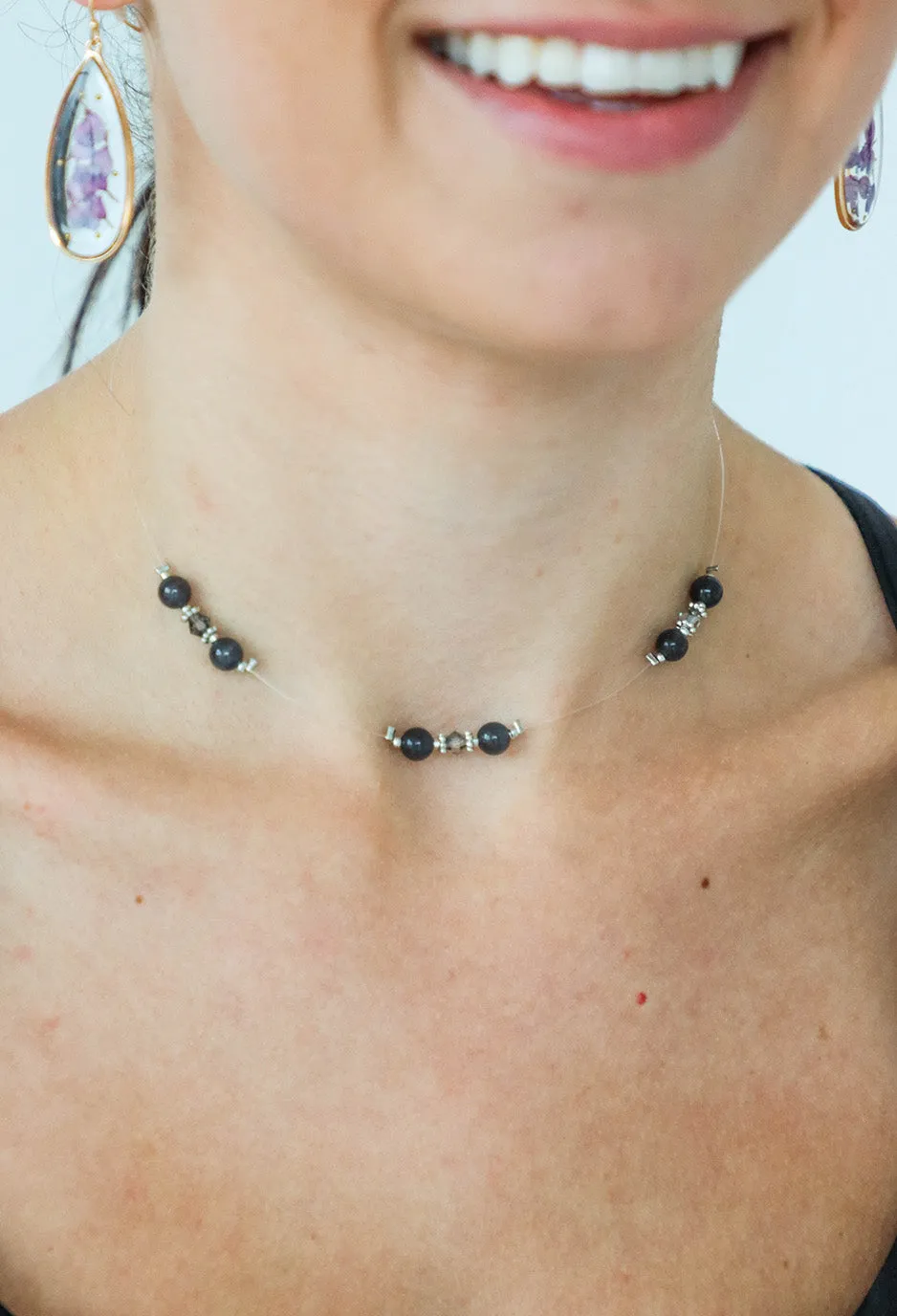 Meet Me At Midnight Choker Necklace