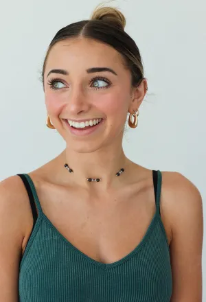 Meet Me At Midnight Choker Necklace