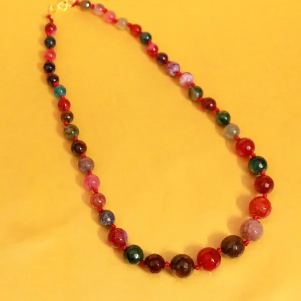 Multicolour Elegant Bead Necklace
