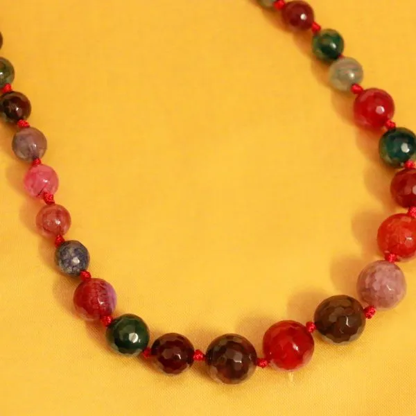 Multicolour Elegant Bead Necklace