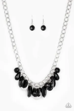 Paparazzi Necklace ~ Treasure Shore - Black