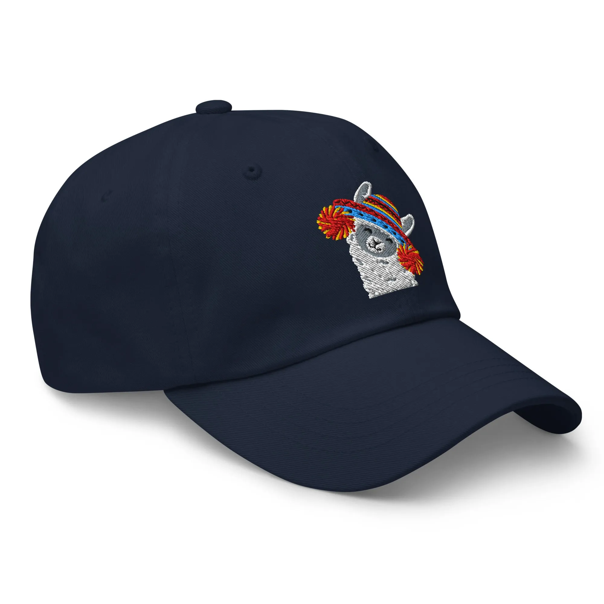 Peruvian Alpaca Embroidered Dad Hat