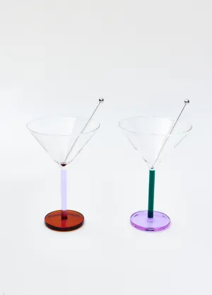 Piano Cocktail Glasses